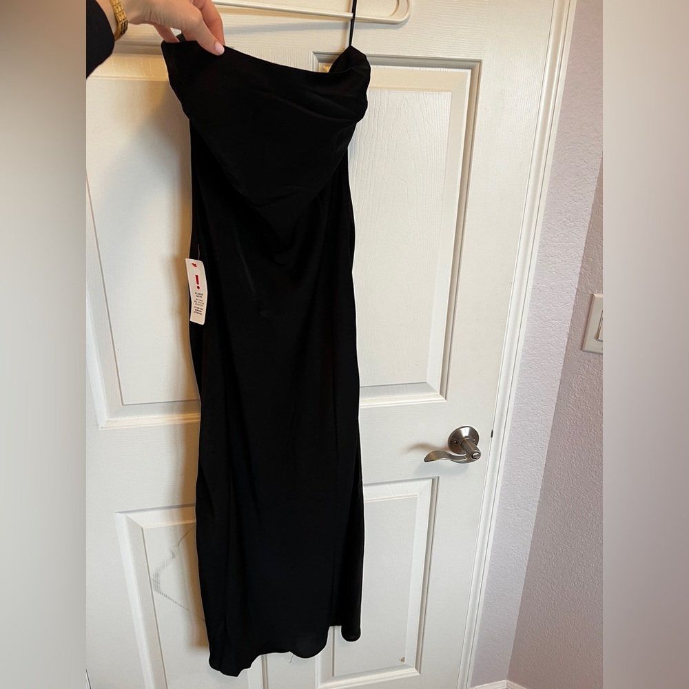 Bardot Classic Black Slip Dress